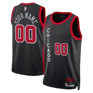 Classico Ottimo Chicago Bulls Nike Unisex 2023/24 Custom Swingman Jersey Black City Edition