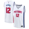 Lussuoso Elegante Incantevole Tobias Harris Detroit Pistons Fast Break Replica Player Jersey Association Edition White