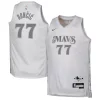 Delizioso Comodo Luka Dončić Dallas Mavericks Nike Youth 2024/25 Swingman Player Jersey City Edition White