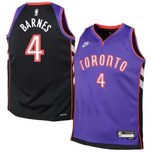Fantastico Carino Gorgeous Scottie Barnes Toronto Raptors Nike Youth 2024/25 Swingman Jersey Purple Classic Edition