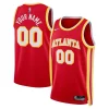 Meraviglioso Moderno Atlanta Hawks Nike Unisex Swingman Custom Jersey Red Icon Edition