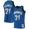 Cool Meraviglioso Duraturo Kevin Garnett Minnesota Timberwolves 2003/04 Hardwood Classics NBA 75th Anniversary Diamond Swingman Jersey Blue