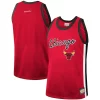 Classico Fascinante Chicago Bulls Hardwood Classics Team Heritage Fashion Jersey Red