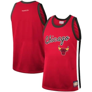Classico Fascinante Chicago Bulls Hardwood Classics Team Heritage Fashion Jersey Red