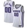 Delizioso Attraente Sacramento Kings Nike Swingman Custom Jersey White Association Edition