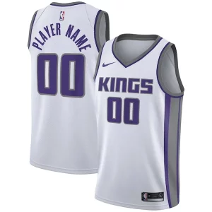 Delizioso Attraente Sacramento Kings Nike Swingman Custom Jersey White Association Edition