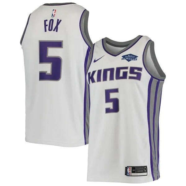 Comodo Carino Robusto De'Aaron Fox Sacramento Kings Nike Swingman Player Jersey Association Edition White