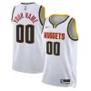 Cool Comodo Elegante Denver Nuggets Nike Unisex Swingman Custom Jersey White Association Edition