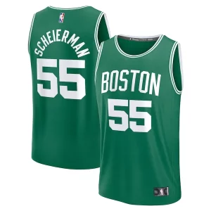 Bellissimo Baylor Scheierman Boston Celtics 2024 NBA Draft Fast Break Player Jersey Icon Edition Kelly Green