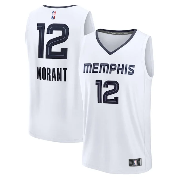 Stupendo Ja Morant Memphis Grizzlies Fast Break Replica Player Jersey Association Edition White