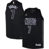 Fascinante Prestigioso Kevin Durant Brooklyn Nets Jordan Brand Youth Swingman Jersey Statement Edition Black