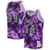 Splendido Accattivante Delizioso Shaquille O'Neal Los Angeles Lakers 1996/97 Galaxy Swingman Jersey Purple