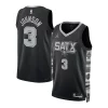 Prestigioso Incantevole Keldon Johnson San Antonio Spurs Jordan Brand Unisex Swingman Jersey Statement Edition Black