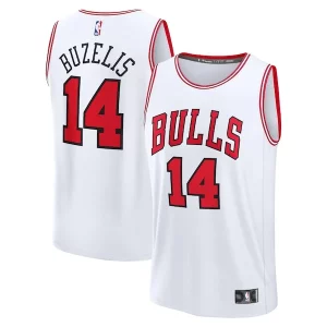 Ottimo Matas Buzelis Chicago Bulls Fast Break Replica Player Jersey Association Edition White