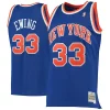 Incantevole Patrick Ewing New York Knicks 1991/92 Hardwood Classics Swingman Jersey Blue
