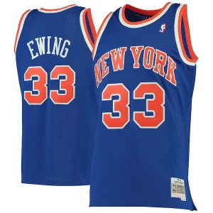 Incantevole Patrick Ewing New York Knicks 1991/92 Hardwood Classics Swingman Jersey Blue