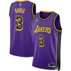 Magnifico Incantevole Splendido Anthony Davis Los Angeles Lakers Jordan Brand Unisex Swingman Jersey Statement Edition Purple