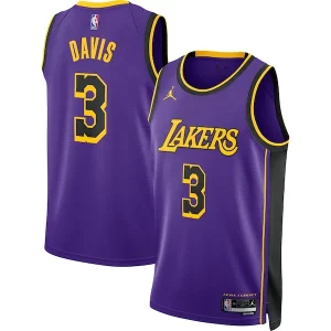 Magnifico Incantevole Splendido Anthony Davis Los Angeles Lakers Jordan Brand Unisex Swingman Jersey Statement Edition Purple