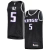 Robusto Delizioso Comodo De'Aaron Fox Sacramento Kings Jordan Brand Swingman Player Jersey Statement Edition Black