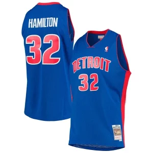 Raffinato Meraviglioso Resistente Richard Hamilton Detroit Pistons 2003/04 Hardwood Classics Swingman Jersey Blue