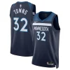Carino Karl Anthony Towns Minnesota Timberwolves Nike Unisex Swingman Jersey Icon Edition Navy
