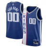 Eccezionale Pratico Sacramento Kings Nike Unisex 2023/24 Custom Swingman Jersey Blue City Edition