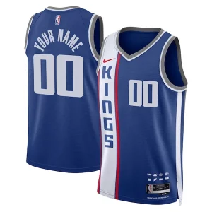 Eccezionale Pratico Sacramento Kings Nike Unisex 2023/24 Custom Swingman Jersey Blue City Edition