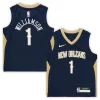 Trendy Duraturo Zion Williamson New Orleans Pelicans Nike Preschool Replica Jersey Icon Edition Navy