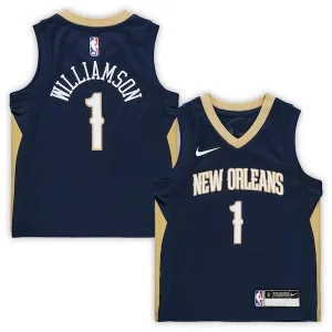 Trendy Duraturo Zion Williamson New Orleans Pelicans Nike Preschool Replica Jersey Icon Edition Navy