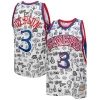 Magnifico Stupendo Gorgeous Allen Iverson Philadelphia 76ers 1996/97 Swingman Jersey White