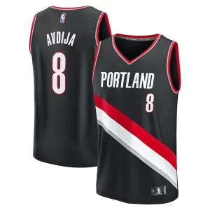 Duraturo Deni Avdija Portland Trail Blazers Youth Fast Break Replica Player Jersey Icon Edition Black
