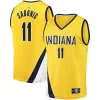 Robusto Lussuoso Raffinato Domantas Sabonis Indiana Pacers Fast Break Replica Jersey Statement Edition Gold