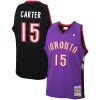 Stupendo Meraviglioso Prestigioso Vince Carter Toronto Raptors 1999/00 Hardwood Classics Swingman Jersey Purple/White