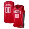Accattivante Classico Houston Rockets Nike Unisex Swingman Custom Jersey Red Icon Edition