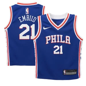 Robusto Delizioso Lussuoso Joel Embiid Philadelphia 76ers Nike Preschool Swingman Player Jersey Icon Edition Royal
