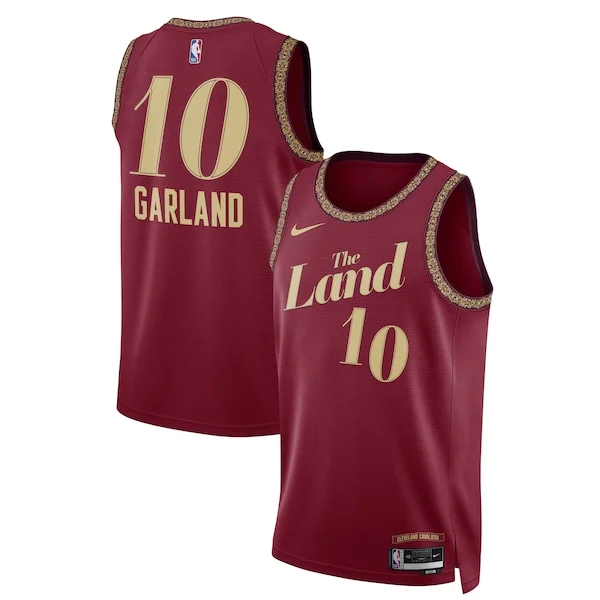 Accattivante Robusto Elegante Darius Garland Cleveland Cavaliers Nike Unisex 2023/24 Swingman Jersey Wine City Edition