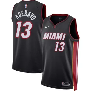 Pratico Bam Adebayo Miami Heat Nike Unisex Swingman Jersey Icon Edition Black