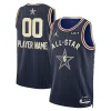 Fascinante Versatile Jordan Brand Unisex 2024 NBA All Star Game Swingman Custom Jersey Navy
