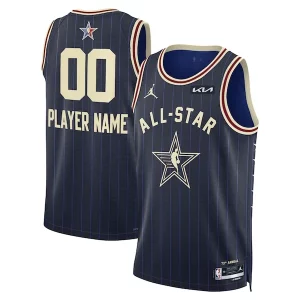 Fascinante Versatile Jordan Brand Unisex 2024 NBA All Star Game Swingman Custom Jersey Navy