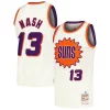 Resistente Duraturo Elegante Steve Nash Phoenix Suns Chainstitch Swingman Jersey Cream
