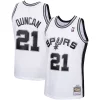 Gorgeous Meraviglioso Tim Duncan San Antonio Spurs 1998/99 Hardwood Classics Swingman Jersey White