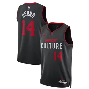 Eccezionale Comodo Cool Tyler Herro Miami Heat Nike Unisex 2023/24 Swingman Jersey Black City Edition