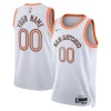 Robusto Versatile Magnifico San Antonio Spurs Nike Unisex 2023/24 Custom Swingman Jersey White City Edition