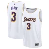 Eccezionale Stupendo Anthony Davis Los Angeles Lakers Youth Fast Break Replica Player Jersey Association Edition White