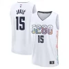 Duraturo Fascinante Nikola Jokic Denver Nuggets Youth 2024/25 Fast Break Player Jersey City Edition White