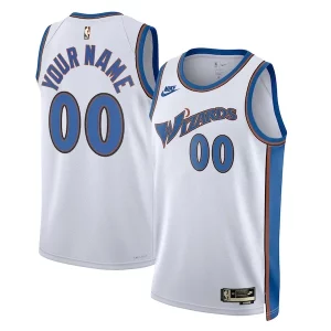 Incantevole Washington Wizards Nike Unisex 2022/23 Custom Swingman Jersey Classic Edition White