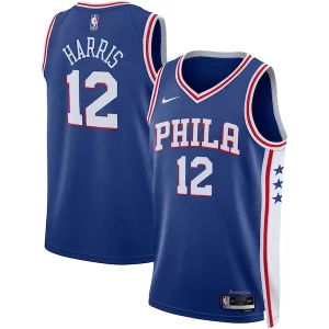 Accattivante Resistente Tobias Harris Philadelphia 76ers Nike Unisex Swingman Jersey Icon Edition Royal