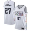 Gorgeous Attraente Incantevole Jamal Murray Denver Nuggets Nike Unisex 2024/25 Swingman Player Jersey City Edition White