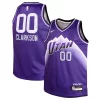Moderno Bellissimo Sofisticato Jordan Clarkson Utah Jazz Nike Youth Swingman Replica Jersey City Edition Purple