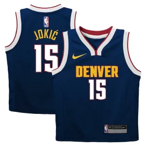 Raffinato Duraturo Nikola Jokic Denver Nuggets Nike Toddler Swingman Player Jersey Icon Edition Navy